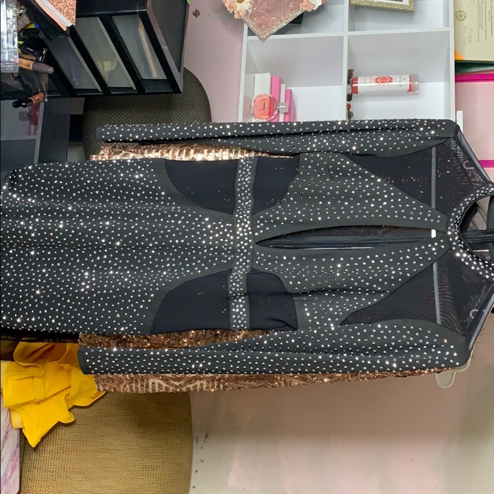 Sheer Sequin Dress